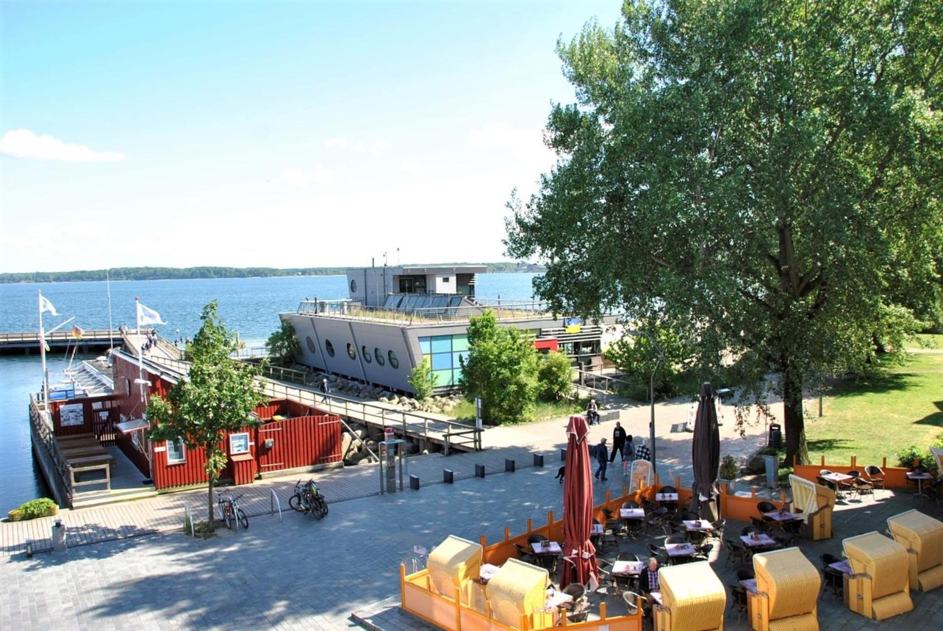 Apartment 15 "Sturmmoewe", Blickrichtung Strand Offenes Meer Eckernförde المظهر الخارجي الصورة